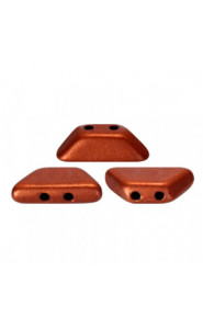Tinos par Puca® beads Bronze red mat 00030-01750